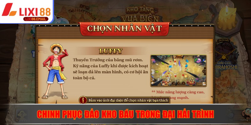 Chinh phục đảo kho báu trong Đại Hải Trình